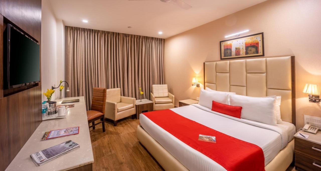 Hotel Shanti Palace Mahipalpur Neu-Delhi Exterior foto