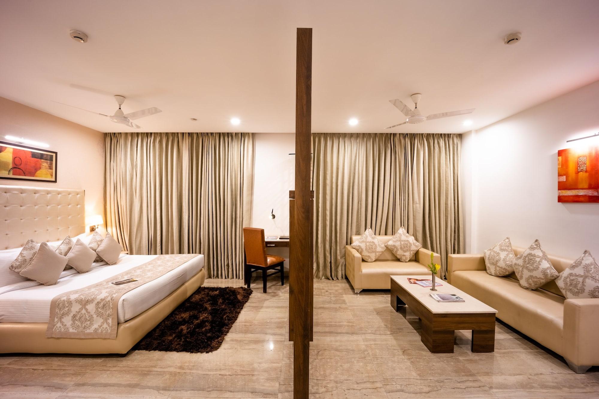 Hotel Shanti Palace Mahipalpur Neu-Delhi Exterior foto